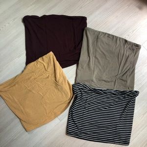 american eagle tube tops (bundle)